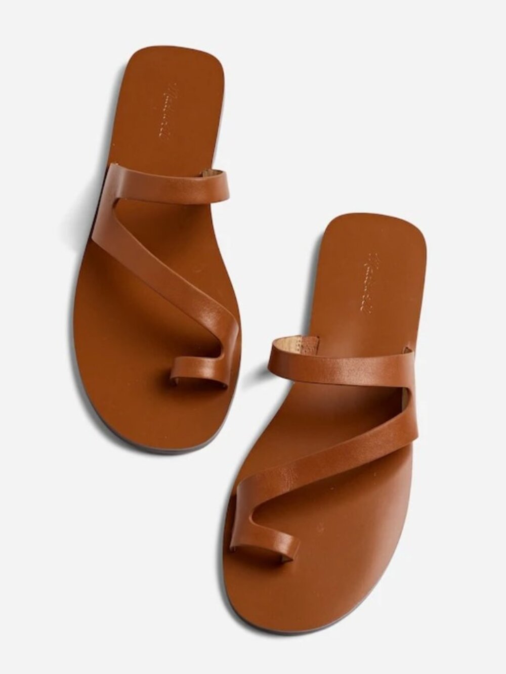 Madewell Gabi Asymmetric-Strap Sandal